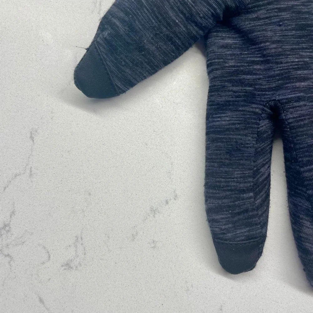 Marbled Black Gloves, Tech‎ Touch, NWOT